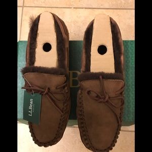 LL Bean Wicked Good moccasin slippers